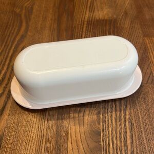 Vintage Tupperware butter dish